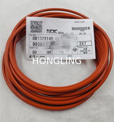 Komatsu 6d125 Cylinder Liner Rubber Ring 6150-21-2250 6150-21-2240 6150-21-2230
