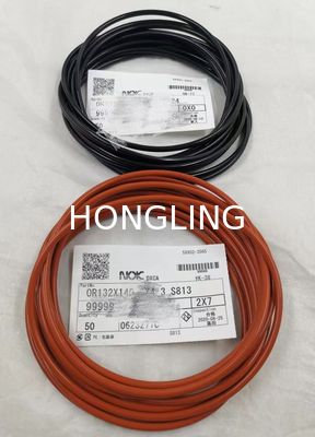 Komatsu 6d125 Cylinder Liner Rubber Ring 6150-21-2250 6150-21-2240 6150-21-2230