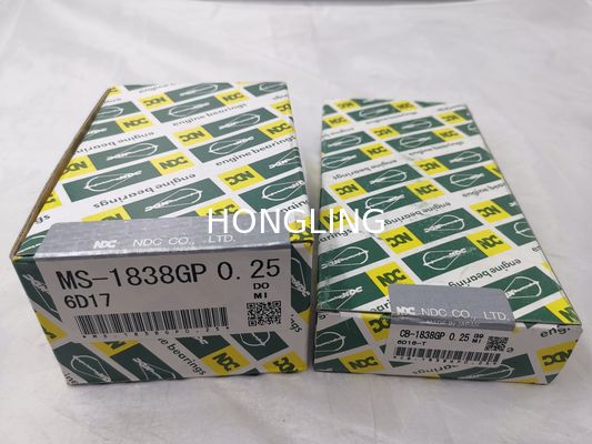 6D14 6D15 6D16 Con Rod Bearing Machinery Engine Parts For Excavator Rebuild Parts STD/025/050/075