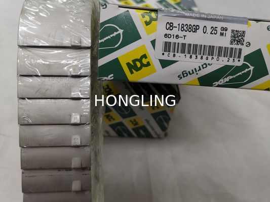 6D14 6D15 6D16 Con Rod Bearing Machinery Engine Parts For Excavator Rebuild Parts STD/025/050/075