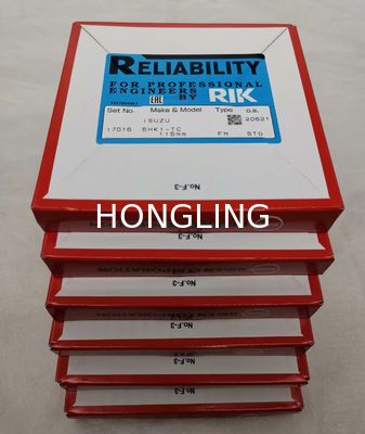 6HK1 Piston Ring Sets For ISUZU Engine Type 8-94391502-4