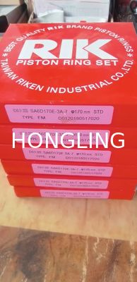 SAA6D170E-3 Piston Ring Set 6240-31-2030 For PC1250LC-7 8 WA600-3 Excavator Construction Machinery Parts