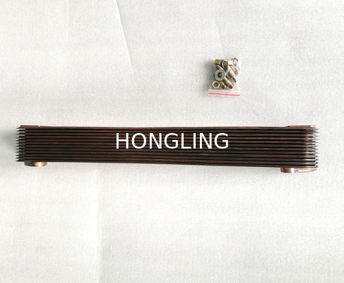 Diesel Engine S6B3 12p Stainless Steel Oil Cooler Core S12A2 S6R Excavator Parts