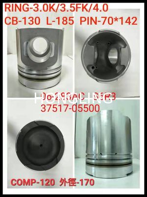 DM100 13216-1120 3AE1 78MM Piston 1121112310 6M61 ME133179