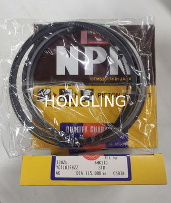 4HK1 6HK1 Liner Piston Ring 1-87618212-0 1-12111-976-0 8-98040125-0 Cylinder Liner Kit For ISUZU Engine Parts