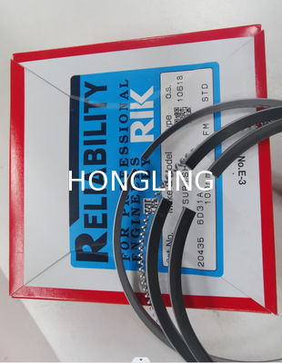 6D102 6D108 6D114 6D125 RIK Piston Rings For Komatsu 42815 Diesel Engine Parts