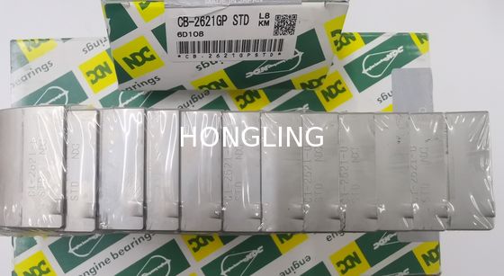 Diesel NDC Engine Bearings 6D108 Main Con Rod Bearing STD For KOMATSU MS-2621GP