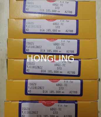6BG1-TC ISUZU Piston Ring 105*3.5+2.5+4.0 Car Engine Parts 1-12121-115-0