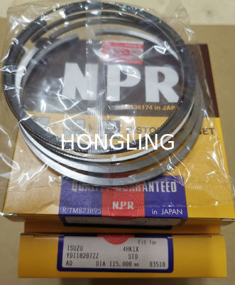 4HK1X Piston Ring 8-98017-166－0 For ISUZU Engine Parts