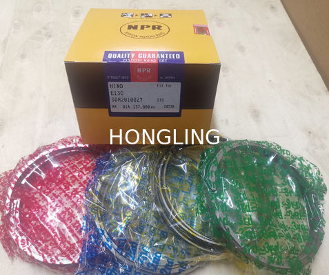 E13C Piston Ring 13011-4010A For HINO Engine Parts