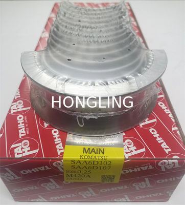 Komatsu Excavator Main Bearing 6D102 6D107 DAIHO M420A 0.25