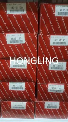 6D24 Piston Ring ME151190 For Mitsubishi Engine Parts ME088990 PISTON ME995175 BEARING ME088933 SHORT ME997467