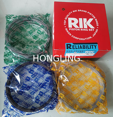 Silver Coating RIK Piston Rings For Engine Operation 6D22 ME052893 ME052996 20763