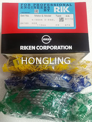 Phosphating Power Transmission Nissan NE6 Piston Ring 12040-95125 12040-95014 RIK NO 24160