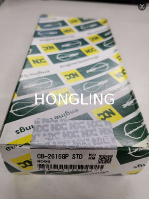 Heat Resistant Lightweight NDC Engine Bearings with Smooth Finish Komatsu  6D95 6204-21-8100 6204-31-3400