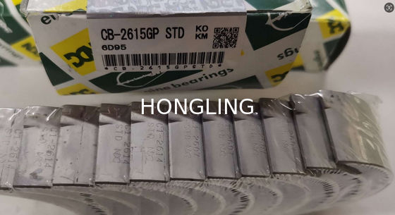 Heat Resistant Lightweight NDC Engine Bearings with Smooth Finish Komatsu  6D95 6204-21-8100 6204-31-3400