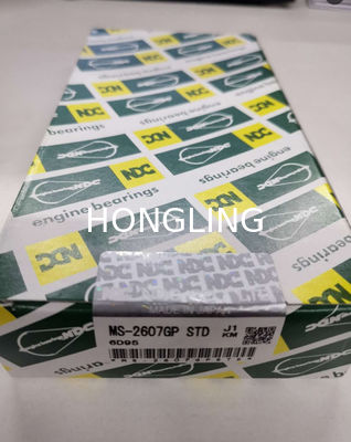 Heat Resistant Lightweight NDC Engine Bearings with Smooth Finish Komatsu  6D95 6204-21-8100 6204-31-3400
