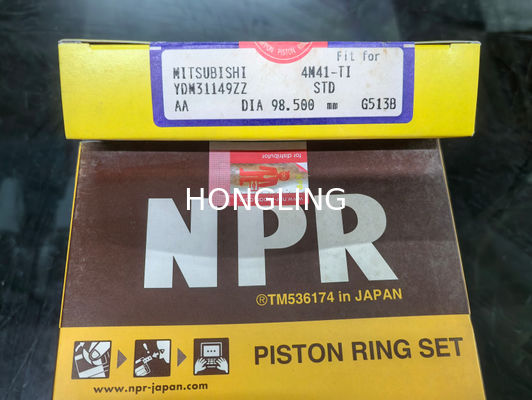 NPR piston ring  Enhanced Durability Spare Parts 4JA1 4JB1 8-94247-867-0  5-87311082-0 97710771 4M41 ME203533