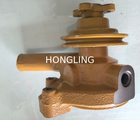 Steel Komatsu Excavator Engine Parts For 4D94 3D94 Engine Model Water Pump 6144-61-1301