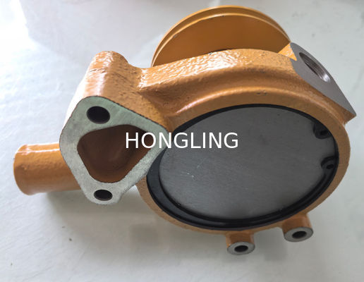 Steel Komatsu Excavator Engine Parts For 4D94 3D94 Engine Model Water Pump 6144-61-1301