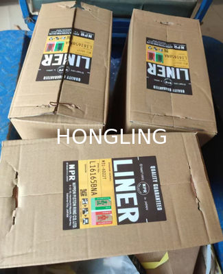 Mitsubishi Heavy Industries Spare Parts - Durable Metal Alloy Silver 6D22 cylinder liner ME051632 , piston ME152652