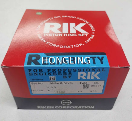 10/1987- HINO Genuine Spare Parts Item Name Piston EM100 15840 W04D 15011 J08C 15284  P11C 15296 E13C Piston Ring