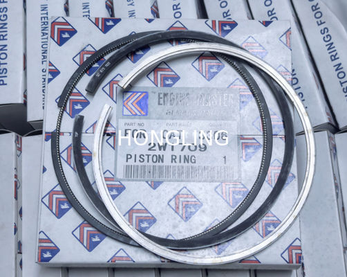 Phosphated Pressure Round Alloy Steel Piston Rings 3306 2W1709