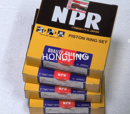 Hino N04CT Piston Ring 13011-4020A NPR YDH20101ZY Cylinder Diameter 104mm