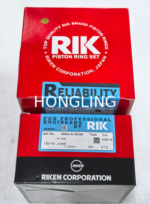 HINO J05E Piston Ring 15015 13011-4040A  HRC58-62 Hardness