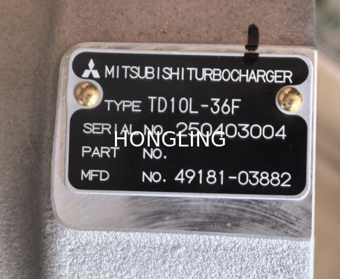Mitsubishi S12R supercharger assembly 49181-03882 TD10-36F, genuine in Japan.