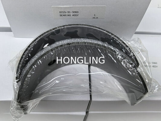 Komatsu 12V140 main bearing 6215-21-8001 6215-29-8011, connecting rod bearing 6215-31-3060, thrust plate 6215-21-8210