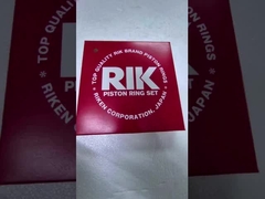 Isuzu 4hg1 4hk1 700p Anillo de pistón Japón Rik 17915 17038 Isuzu 8-98040125-0