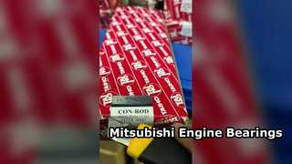 Una mirada más cercana: Cojinetes de biela PRINCIPALES Mitsubishi 4D34 4D34-T Piezas del motor de maquinaria 4D32 4D31