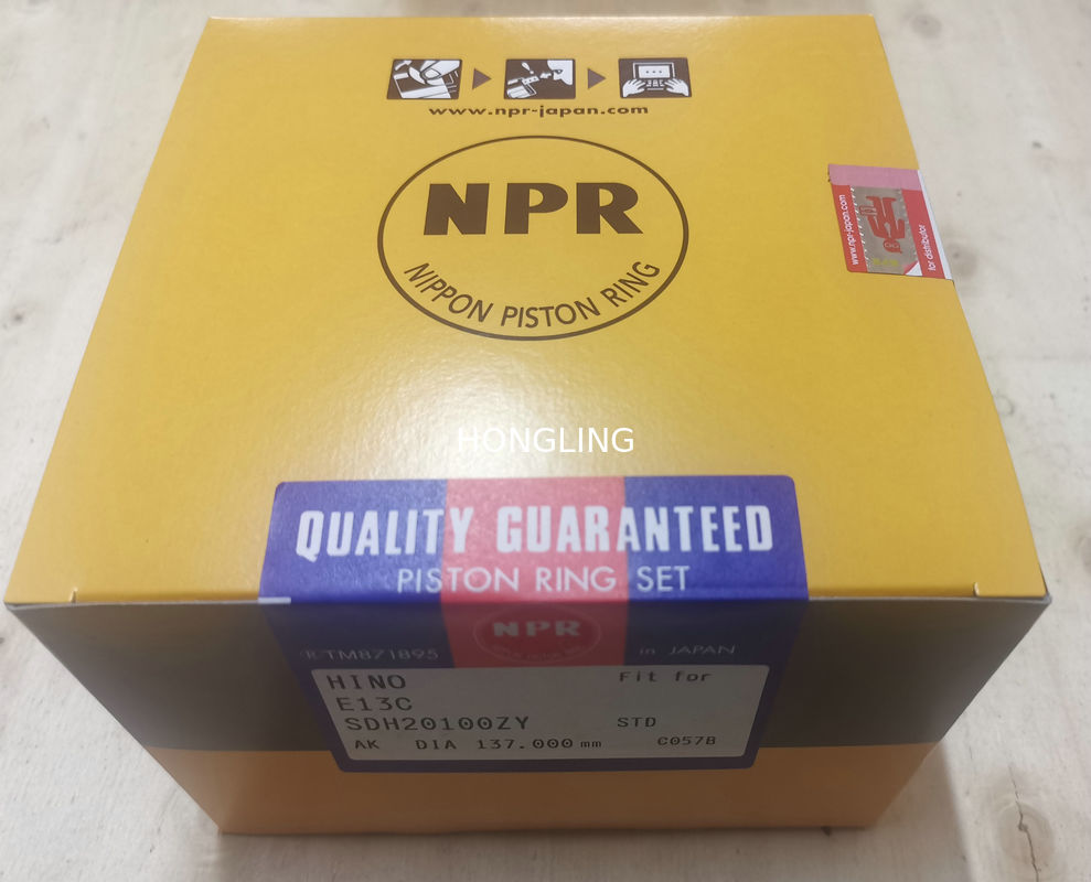 E13C Piston Ring 13011-4010A For HINO Engine Parts