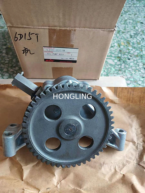 6D16 Japanese Oil Pump ME074345 48T For Korean Hyundai Machines 215-7