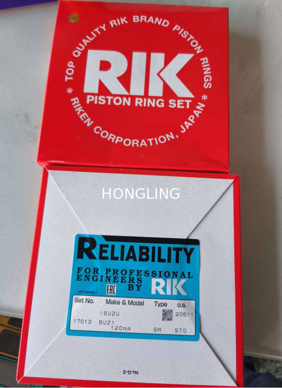 Isuzu 6UZ1 Piston Ring, Japan 8-98056-464-0 RIK 17013 NPR YDI10225ZZ