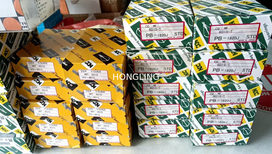 NDC Engine Bearings With 6D14 6D15 6D16 4D34 Valve guide VG-4013 Piston Pin Bushing ME072128 PB-1820