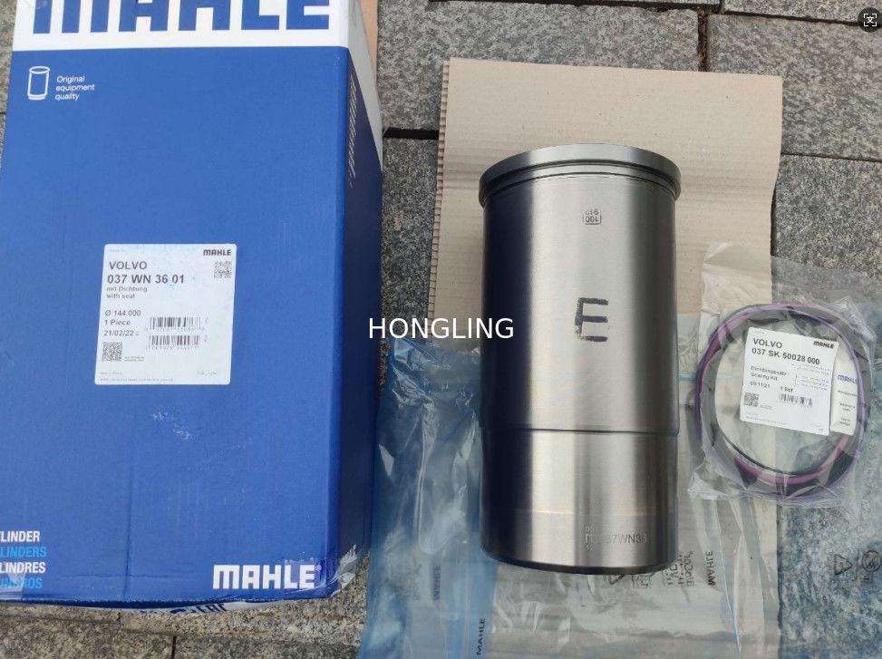 Volvo TAD1631 Cylinder Liner and Liner Kit 3800285 128104 Mahle 0385590